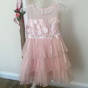 Formal pink dress